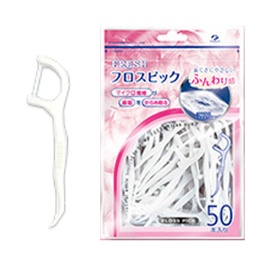 牙线棒 - Delicate Floss Pick offers usability with sense of gentle without hurting your gums.